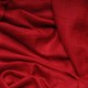 Vera pashmina 100% cashmere Stola Rosso carminio