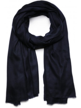 Vera Pashmina 100% cashmere Scialle Blu notte