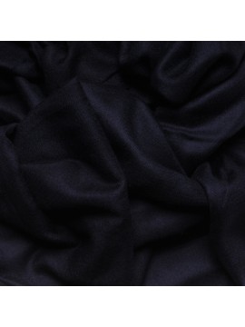 Véritable Pashmina 100% cachemire LeChâle Bleu nuit