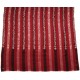EUGENIE RED, real pashmina 100% cashmere natural with full handmade embroideries