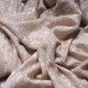 JULIA LIGHT BEIGE, real pashmina 100% cashmere natural with full handmade embroideries