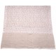 JULIA LIGHT BEIGE, real pashmina 100% cashmere natural with full handmade embroideries