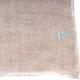 JULIA LIGHT BEIGE, real pashmina 100% cashmere natural with full handmade embroideries