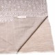 JULIA LIGHT BEIGE, real pashmina 100% cashmere natural with full handmade embroideries