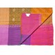 Genuine pashmina shawl 100% cashmere multicolored with full reversible embroideries 