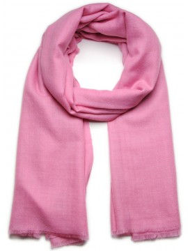 Véritable Pashmina 100% cachemire LeChâle Rose