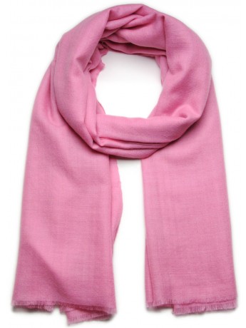 Véritable Pashmina 100% cachemire LeChâle Rose