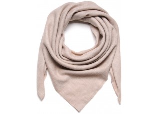 Véritable Pashmina 100% cachemire LeCarré Beige clair Naturel