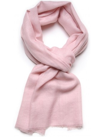 Genuine light pink pashmina 100% cashmere