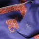 ASHA DENIM, real pashmina 100% cashmere with handmade embroideries