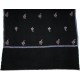 BETTY BLACK, real pashmina 100% cashmere with handmade embroideries
