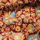 JOSEPHINE RED, real pashmina shawl 100% cashmere with handmade embroideries