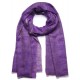 SWAN VIOLETT, Schal echter reversible pashmina 100% handgewebter Kaschmir