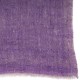 SWAN VIOLET, châle véritable Pashmina 100% cachemire réversible