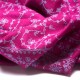 JANE PINK, real embroidered pashmina shawl 100% cashmere