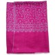 JANE PINK, real embroidered pashmina shawl 100% cashmere