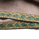 ASHA GREEN, real pashmina 100% cashmere with handmade embroideries