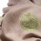 SARA GREEN, real pashmina 100% cashmere with handmade embroideries