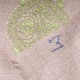 SARA GREEN, real pashmina 100% cashmere with handmade embroideries