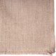 INES BEIGE, real pashmina 100% cashmere with handmade embroideries
