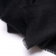 TOOSH PASHMINA Black Deluxe handwoven cashmere pashmina
