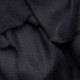 TOOSH PASHMINA Black Deluxe handwoven cashmere pashmina