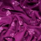 MEG PURPLE, Real embroidered pashmina shawl 100% cashmere