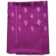 MEG PURPLE, Real embroidered pashmina shawl 100% cashmere