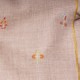 SARA BEIGE, real pashmina 100% cashmere with handmade embroideries