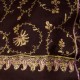 JUDY EBONY, real pashmina 100% cashmere with handmade embroideries