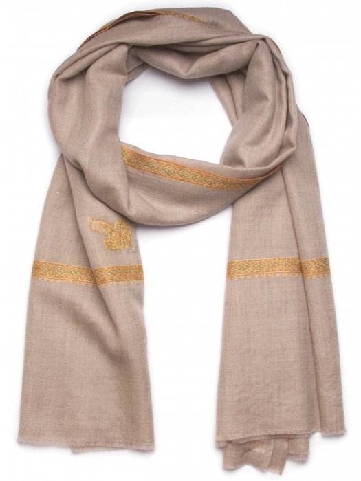 gold pashmina shawl