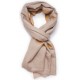 ASHLEY GOLD, echte handbestickte Pashmina-Schal 100% Kaschmir