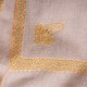 ASHLEY GOLD, echte handbestickte Pashmina-Schal 100% Kaschmir