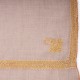 ASHLEY GOLD, echte handbestickte Pashmina-Schal 100% Kaschmir