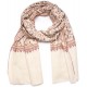 JANET IVORY, real pashmina shawl 100% cashmere with handmade embroideries