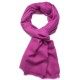 Handwoven cashmere pashmina Stole heather pink