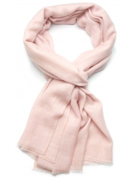 Genuine blush pink pashmina 100% cashmere