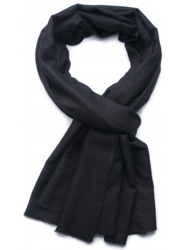 Pashmina auténtica 100% cachemira L'Étole Negra TWILL