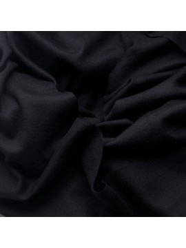 Handwoven cashmere pashmina Stole Black TWILL