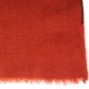 VICTORIA ROUILLE, châle véritable Pashmina 100% cachemire brodé main
