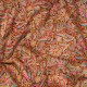 VICTORIA ROUILLE, châle véritable Pashmina 100% cachemire brodé main