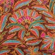 VICTORIA ROUILLE, châle véritable Pashmina 100% cachemire brodé main