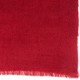 Genuine carmine red pashmina 100% cashmere