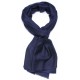 Echte Pashmina Stola Navy blau 100% Handgewebter Kaschmir