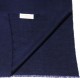 Echte Pashmina Stola Navy blau 100% Handgewebter Kaschmir