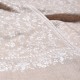 BIANCA BEIGE, real pashmina 100% cashmere with handmade embroideries