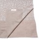 BIANCA BEIGE, real pashmina 100% cashmere with handmade embroideries