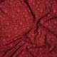 JULIA BRICK RED, real pashmina 100% cashmere with handmade embroideries
