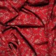 JULIA RED, real pashmina 100% cashmere with handmade embroideries