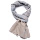 ZOE BLEU, étole véritable Pashmina 100% cachemire brodé main